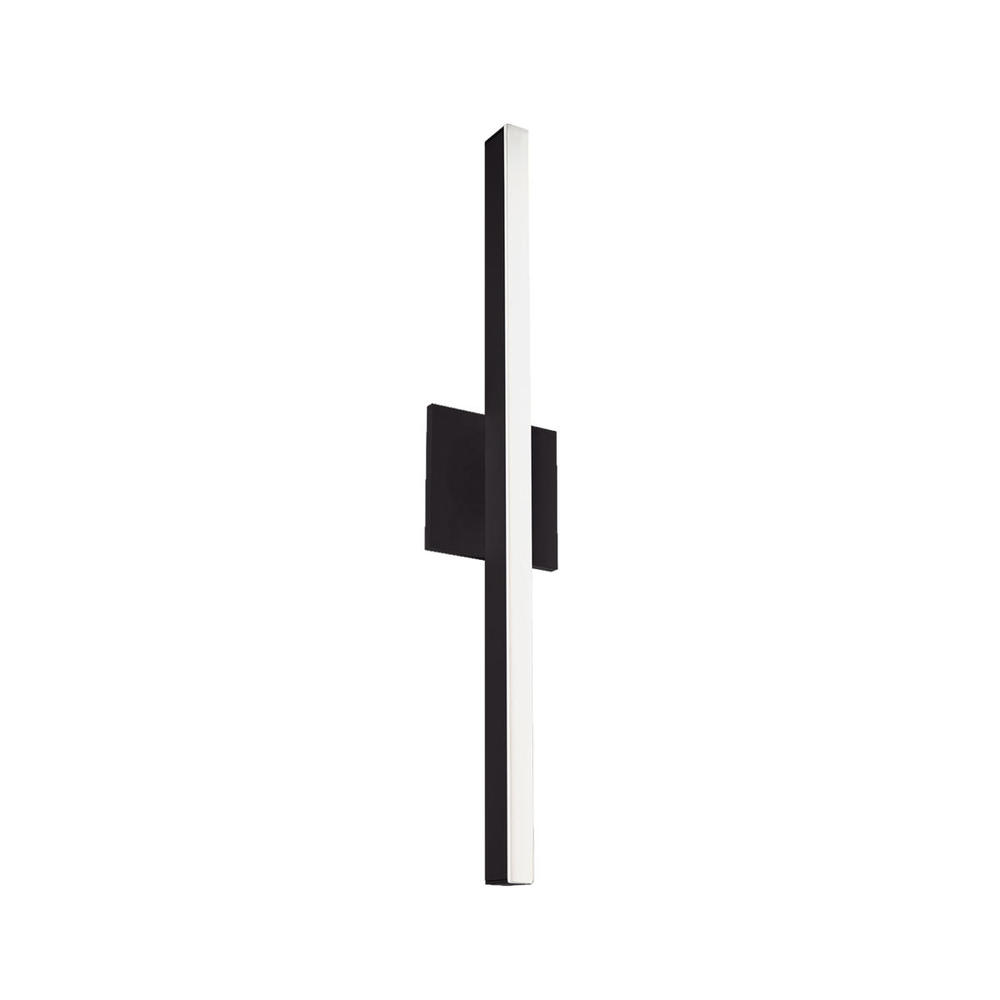 Vega 24-in Black LED Wall Sconce