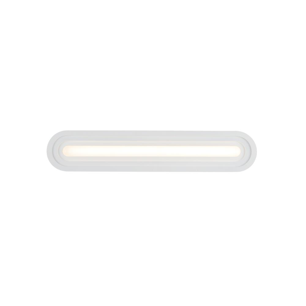 Arco 24-in White LED Vanity Light