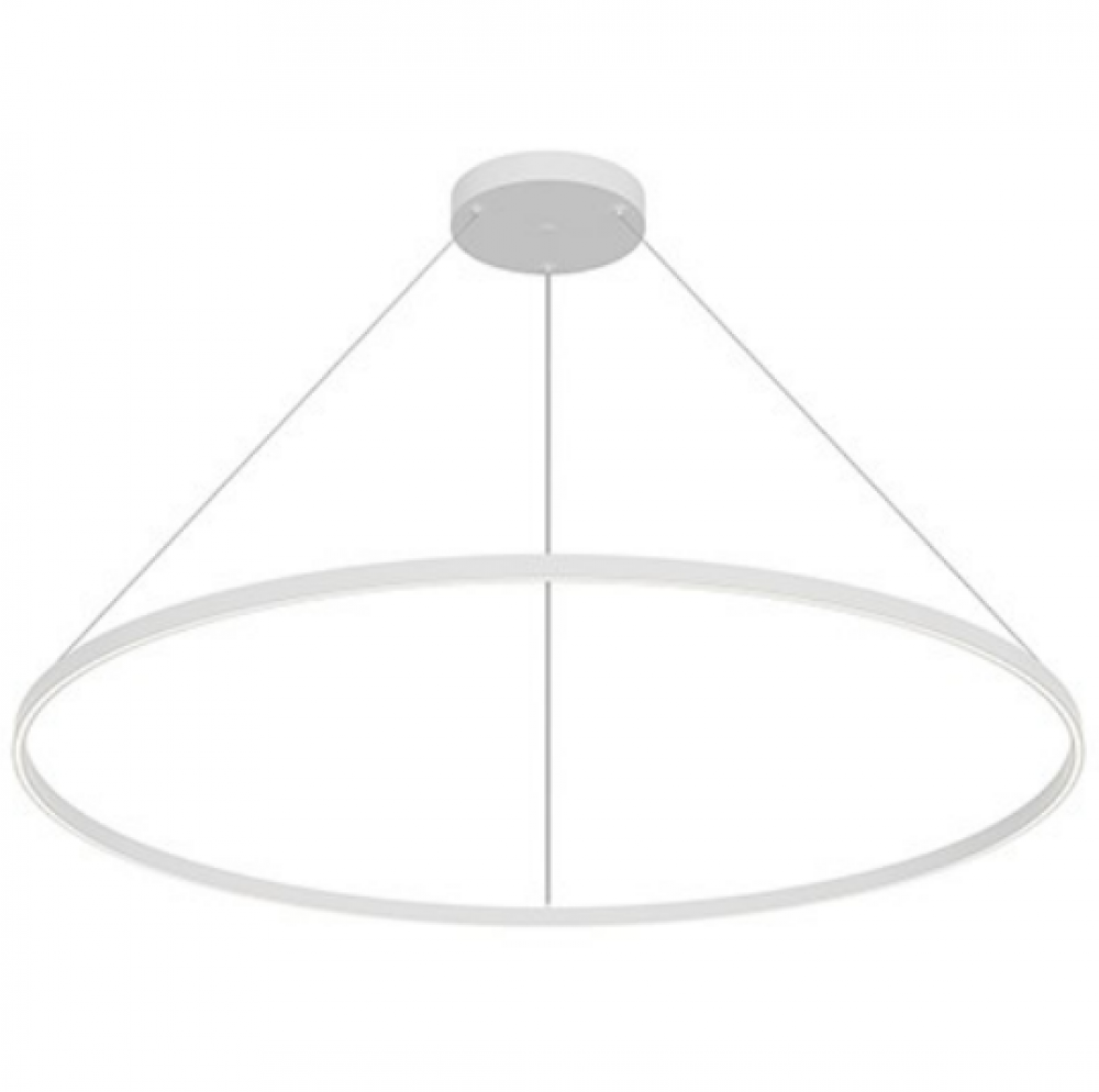 Cerchio 60-in White LED Pendant