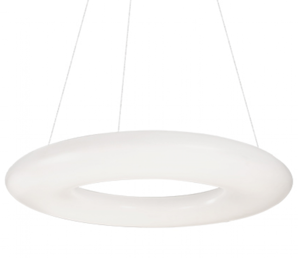 Cumulus 24-in White LED Pendant