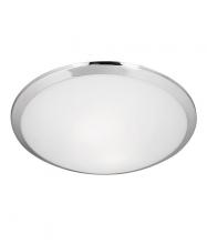 Kuzco Lighting Inc 51562CH - Malta 15-in Chrome 2 Lights Flush Mount