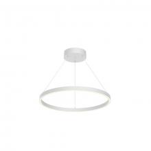 Kuzco Lighting Inc PD87124-WH - Cerchio 24-in White LED Pendant