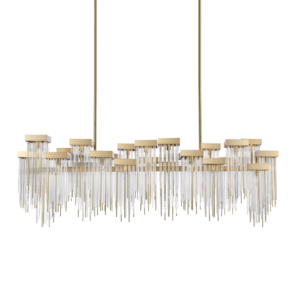 Waterfall 72" Cityscape Chandelier