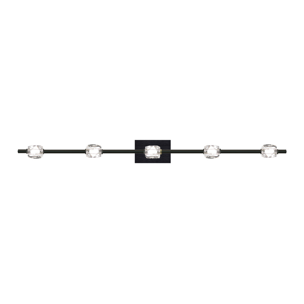 Diamante 47" Crystal Bath Bar