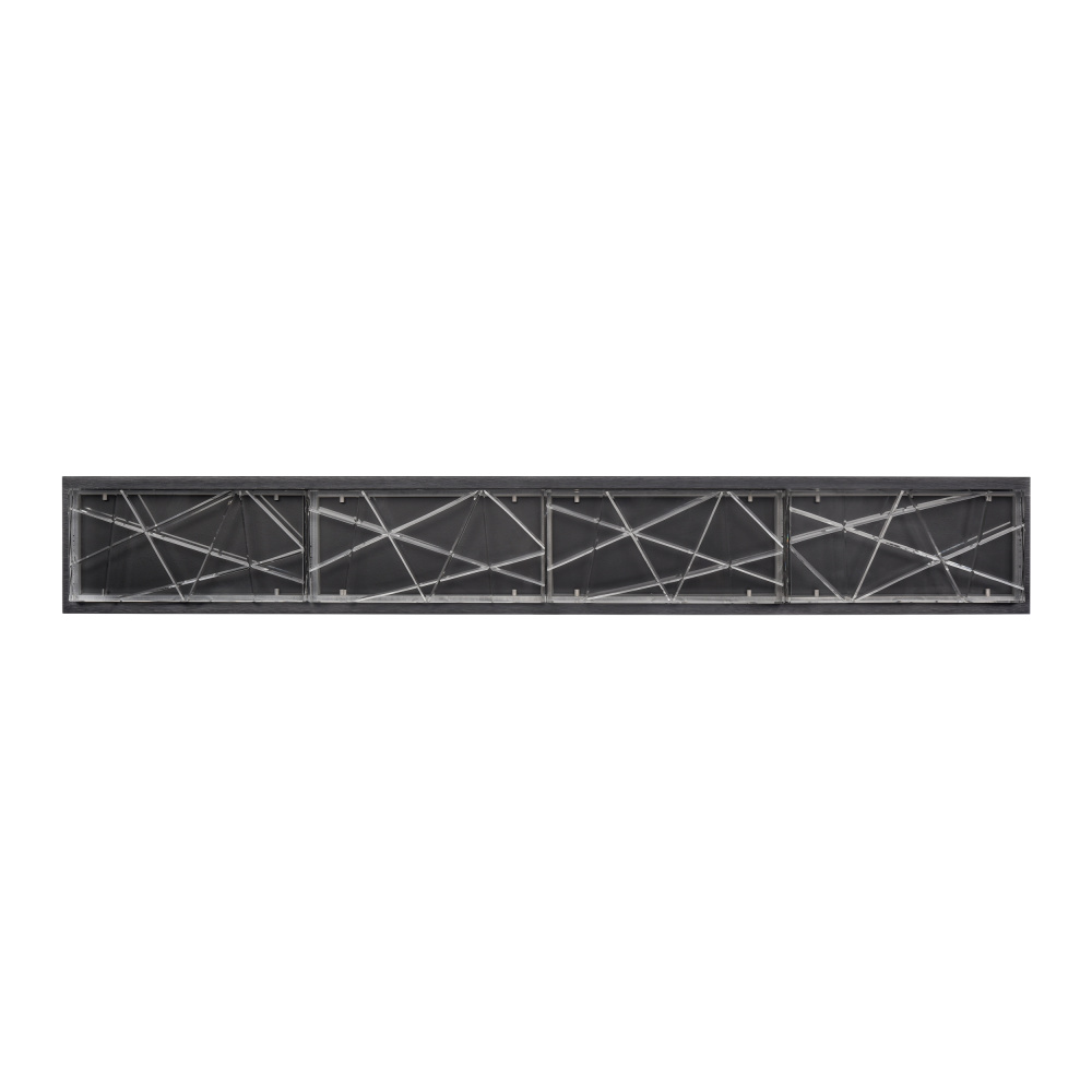 Lucus 36" Crystal Wall Sconce
