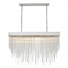 ZEEV Lighting CD10331-17-PN - 17-Light 48" Rectangular Polished Nickel Crystal Chandelier