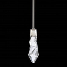 ZEEV Lighting MP11403-LED-PN - LED 3CCT Inimitable Crafted Crystal Polished Nickel Mini-Pendant