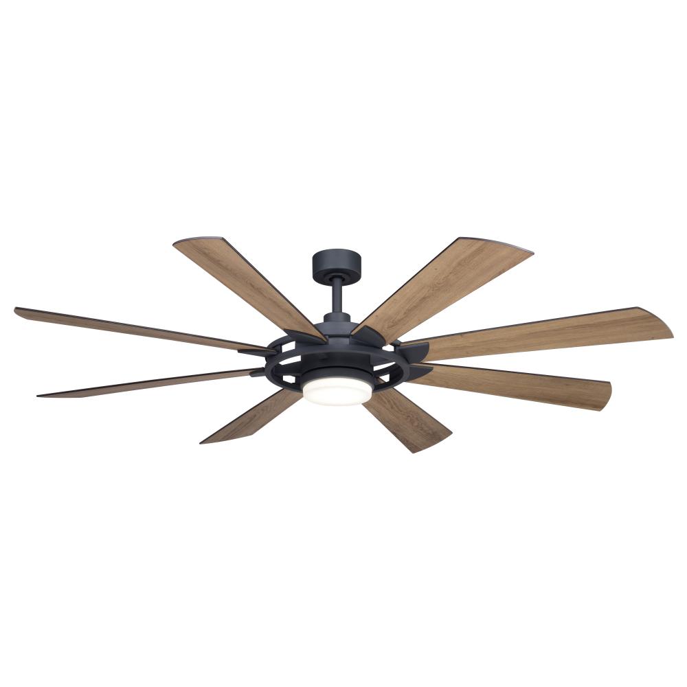 Burlington 68-in. LED Ceiling Fan Slate Gray