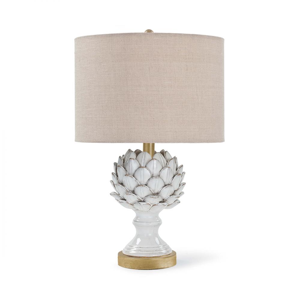 Regina Andrew Leafy Artichoke Ceramic Table Lamp