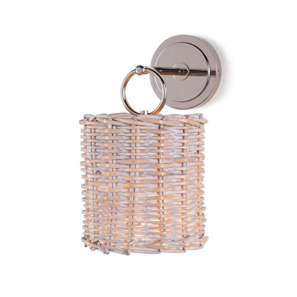 Regina Andrew Nantucket Sconce (Polished Nickel)