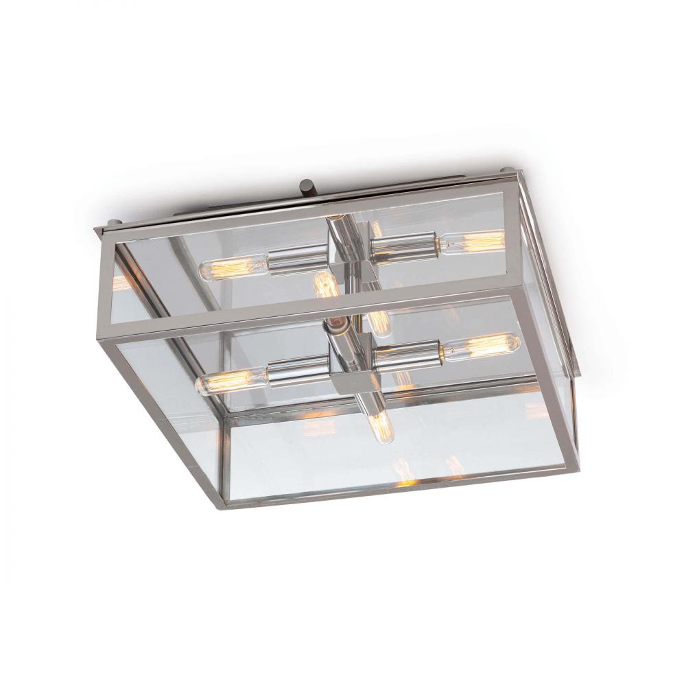 Regina Andrew Ritz Flush Mount (Polished Nickel)