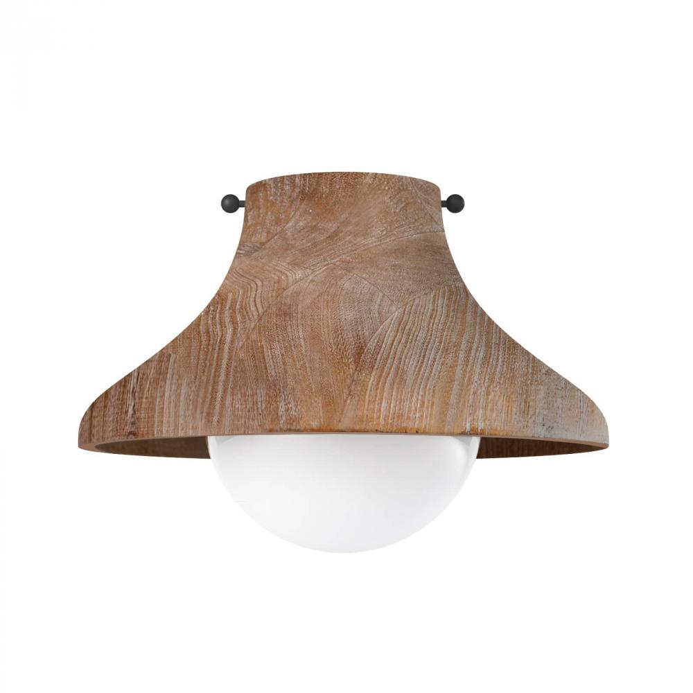 Coastal Living Surfside Wood Flush Mount (Natura