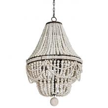 Regina Andrew 16-1083WT - Regina Andrew Malibu Chandelier (Weathered White