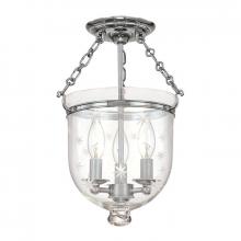 Hudson Valley 251-PN-C3 - 3 LIGHT SEMI FLUSH