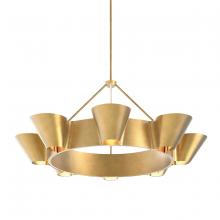 Hudson Valley 5638-VGL - 8 LIGHT CHANDELIER