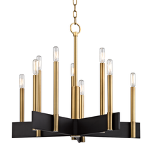 Hudson Valley 8825-AGB - 10 LIGHT CHANDELIER