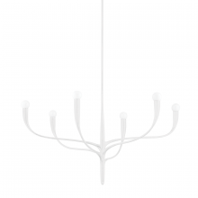 Hudson Valley 9606-WP - 6 LIGHT CHANDELIER