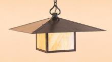 Arroyo Craftsman MH-30EGW-AB - 30" monterey pendant without overlay (empty)