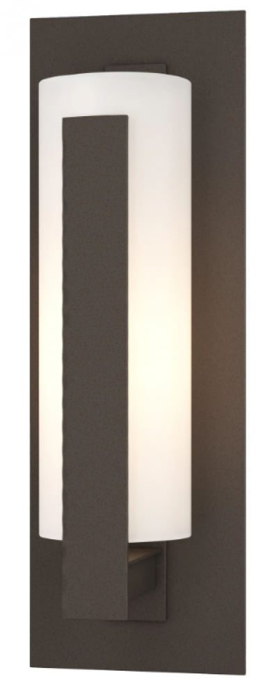 Forged Vertical Bars Small Outdoor Sconce