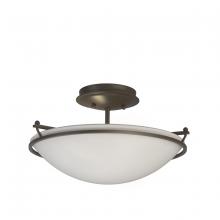 Hubbardton Forge 124302-SKT-07-GG0047 - Plain Small Semi-Flush