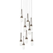 Hubbardton Forge 131100-SKT-LONG-05-YJ0434 - Link 9-Light Blown Glass Pendant