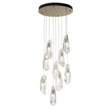 Hubbardton Forge 131101-SKT-STND-86-CR - Luma 9-Light Large Crystal Pendant