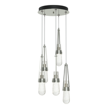 Hubbardton Forge 131120-SKT-STND-85-YG0434 - Link 5-Light Blown Glass Pendant