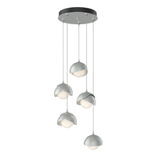  131125-SKT-STND-82-82-GG0711 - Brooklyn 5-Light Double Shade Pendant