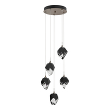 Hubbardton Forge 131137-SKT-STND-05-BP0754 - Chrysalis 5-Light Small Crystal Pendant