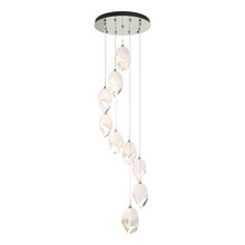 Hubbardton Forge 131141-SKT-LONG-85-WP0755 - Chrysalis 9-Light Large Crystal Pendant