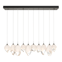 Hubbardton Forge 131145-SKT-STND-07-WP0756 - Chrysalis 10-Light Mixed Crystal Pendant