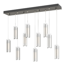 Hubbardton Forge 131204-SKT-STND-20-GG0065 - Exos Glass 10-Light Pendant