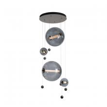 Hubbardton Forge 139052-LED-STND-07-YL0694 - Abacus 4-Light Round LED Pendant