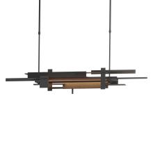 Hubbardton Forge 139721-LED-SHRT-10-10 - Planar LED Pendant with Accent