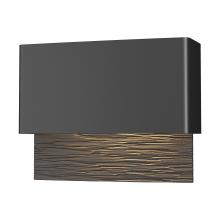 Hubbardton Forge 302630-LED-80-80 - Stratum Dark Sky Friendly LED Outdoor Sconce