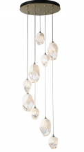 Hubbardton Forge quote 39304 - Custom chrysalis Mixed Crystal Pendant