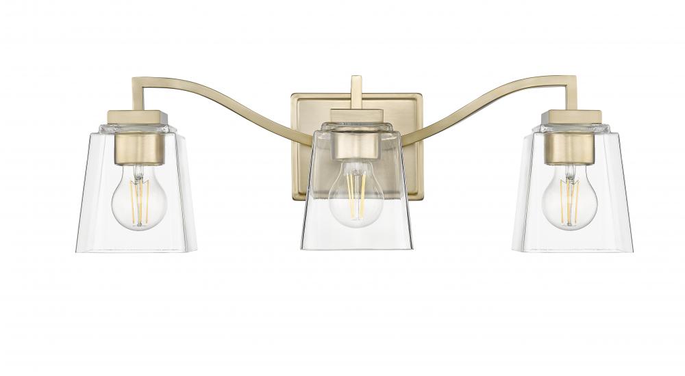 Avenna 3-Light Vanity Modern Gold