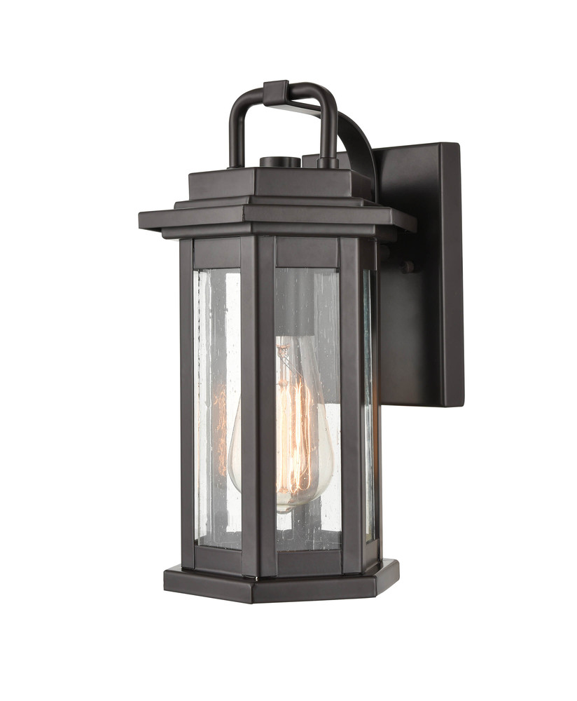 Ellis 1-Light Outdoor Wall Sconce Powder Coated Bronze