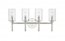 Millennium 9924-PN - Chastine 4-Light Vanity Polished Nickel