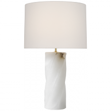 Visual Comfort & Co. Signature Collection RL ARN 3911ALB-L - Ripley 29" Torsade Table Lamp
