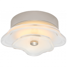 Visual Comfort & Co. Signature Collection RL KS 4063PN-CRE - Leighton 6" Layered Flush Mount