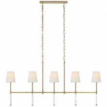 Visual Comfort & Co. Signature Collection RL SK 5055HAB-L - Camille Medium Linear Chandelier