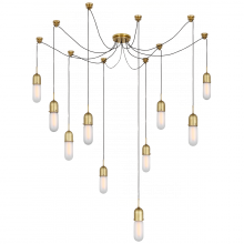 Visual Comfort & Co. Signature Collection RL TOB 5645HAB-FG-10 - Junio 10-Light Chandelier