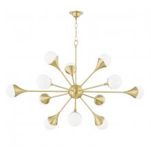 Mitzi by Hudson Valley Lighting H375812-AGB - Ariana Chandelier