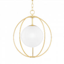 Mitzi by Hudson Valley Lighting H500701S-AGB - Lyla Pendant