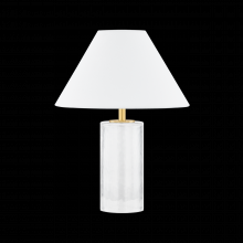 Mitzi by Hudson Valley Lighting HL971201-AGB - MANDY Table Lamp