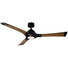 Modern Forms US - Fans Only FR-W1814-60L27MBDK - Woody Downrod ceiling fan