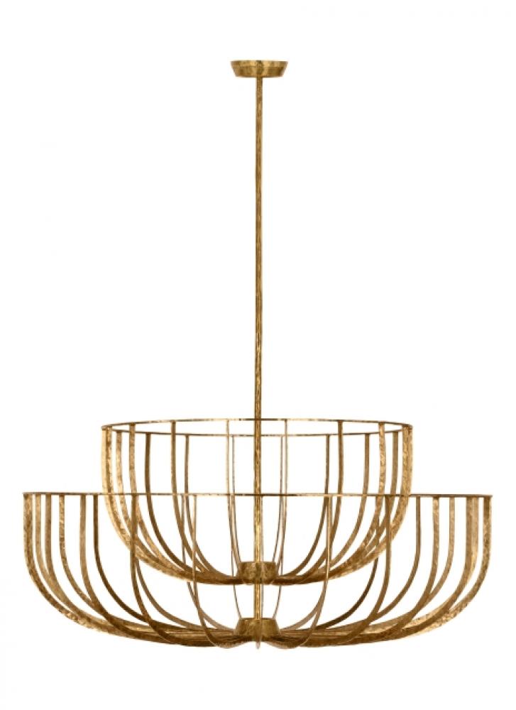 Sanchi X-Large Two Tier Chandelier