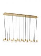 Visual Comfort & Co. Modern Collection 700TRSPCPA18TNB-LED930277 - Cupola 18 Light Chandelier