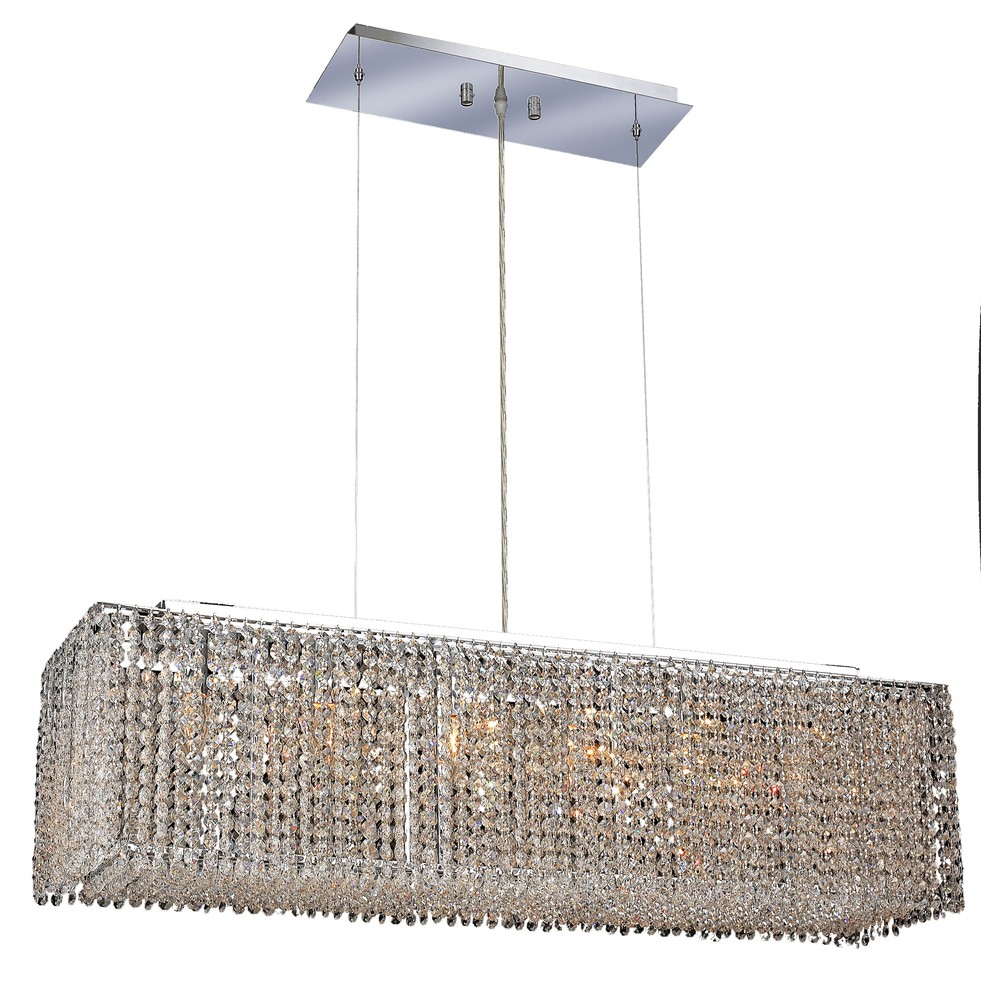 Moda 6 light Chrome Chandelier